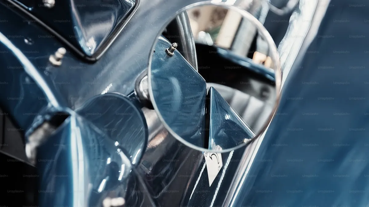 Hydrophobic water beading on ceramic coated vehicle surface showing contact angle science