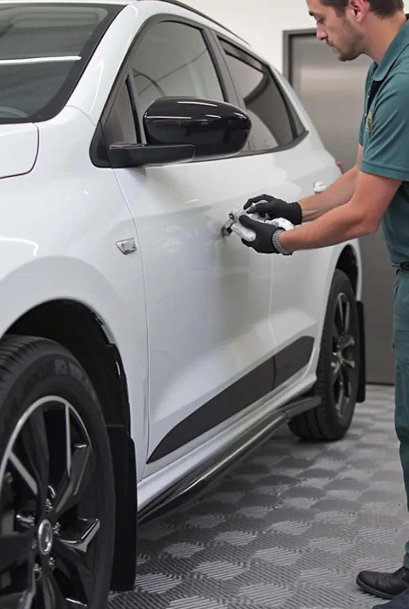 Paint protection film precision installation