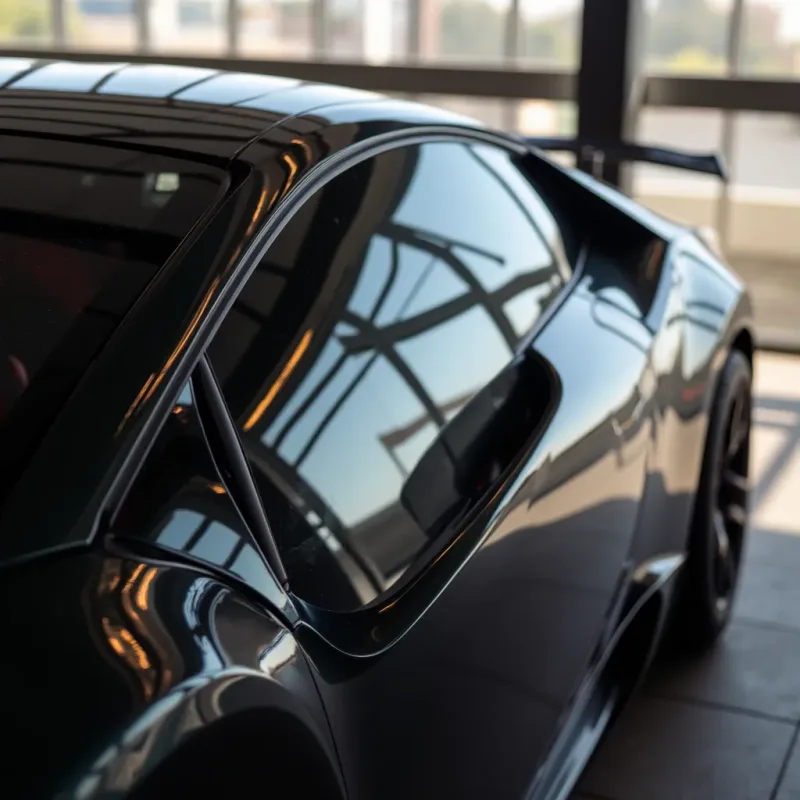 Professional window tinting installation